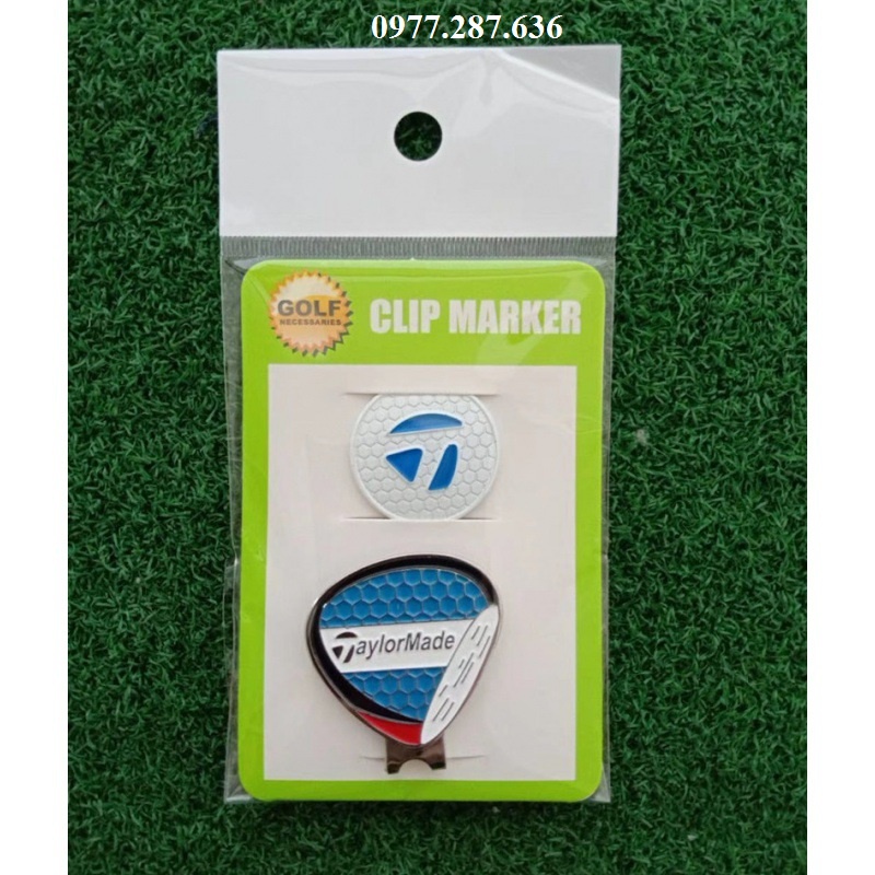 Mác bóng golf clip marker đánh dấu vị trí bóng kẹp nam châm loại đẹp shop GOLF PRO MB008