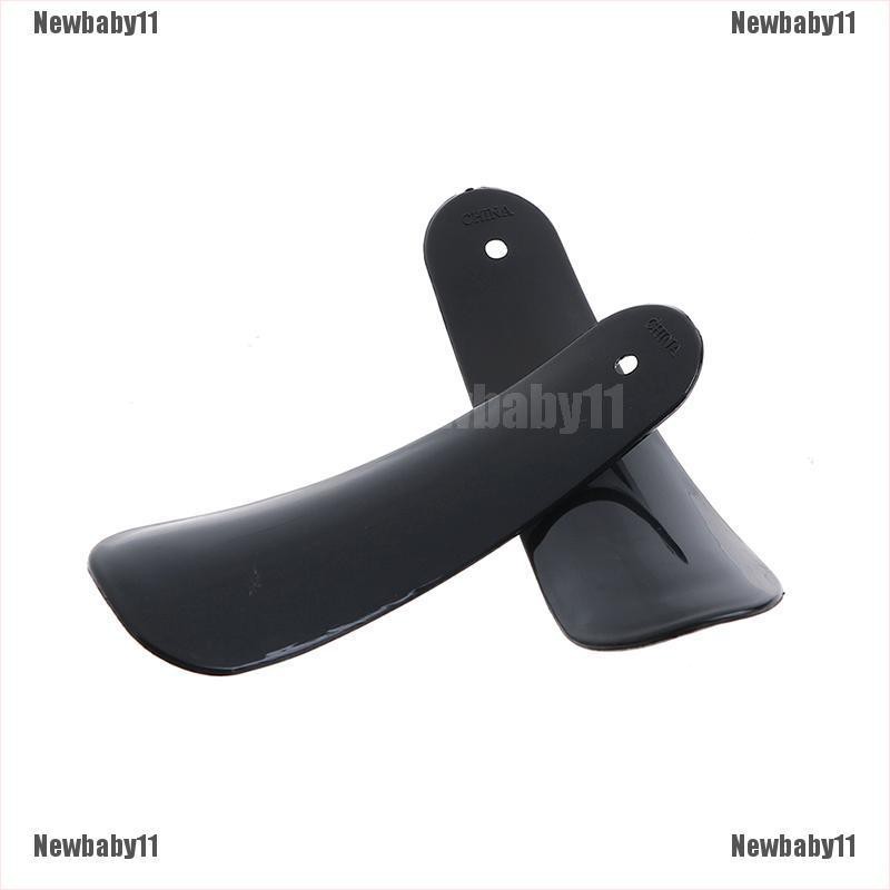 Bộ 2 Sừng Giày Nhựa Màu Đen 11cm