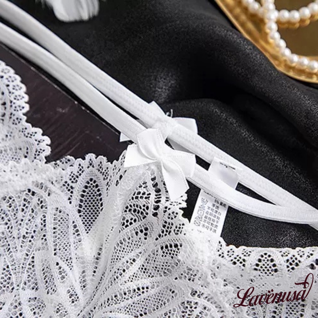 Quần lót nữ ren xuyên thấu quyến rũ cao cấp mềm mại gợi cảm LAVENUSA QL39