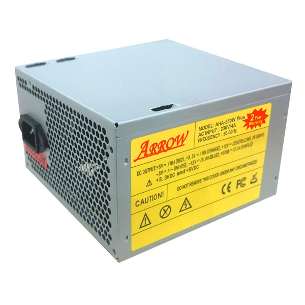 Nguồn Arrow 450W (đã sử dụng) bảo hành 6 tháng