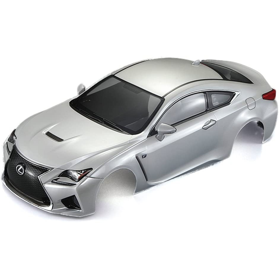 Bộ khung xe hơi Lexus Rcf White Rc Drift Car 1/10 thương hiệu KillerBody