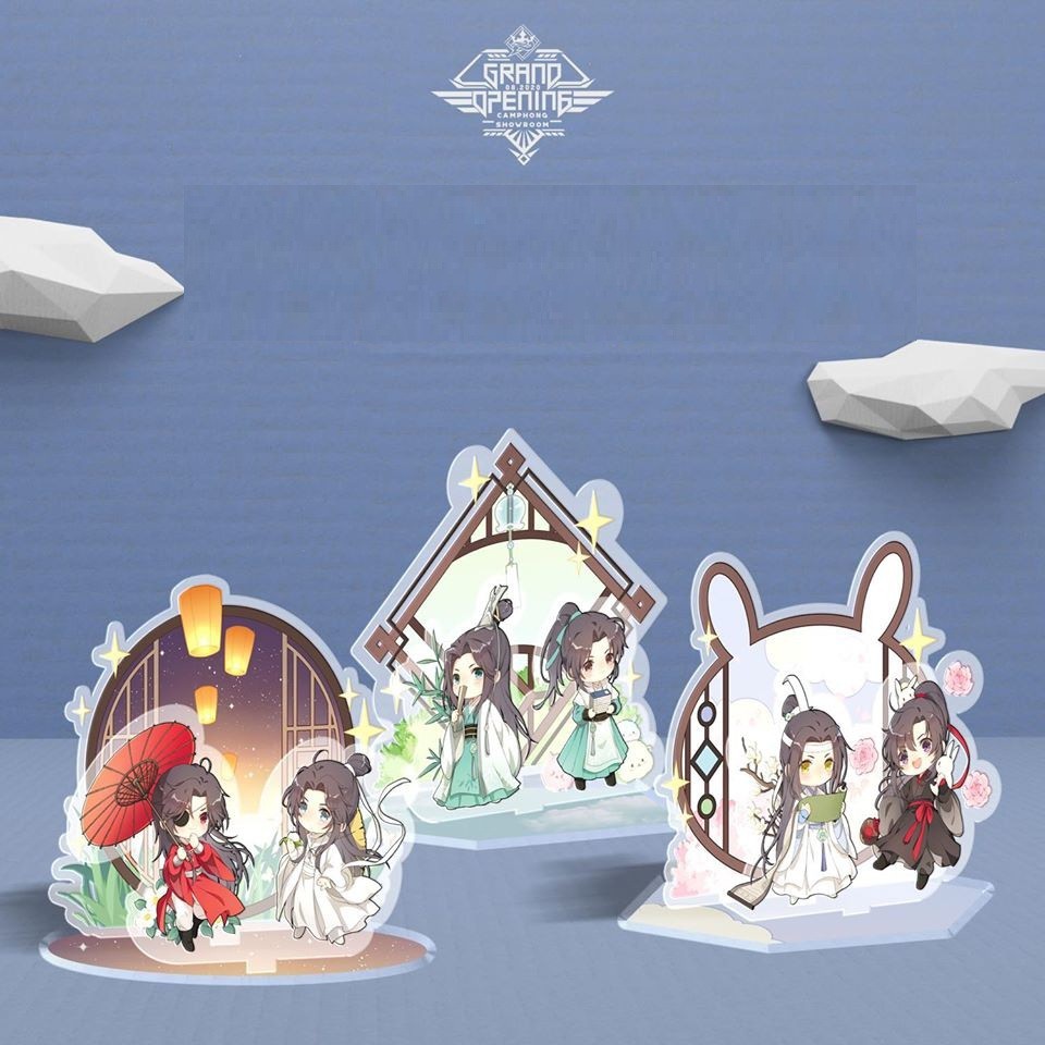 [Sẵn] Standee Chibi Ma đạo,Hệ thống,Thiên quan-The Scum Villain’s Self-Saving System,Mo Dao Zu Shi,Tian Guan Ci Fu