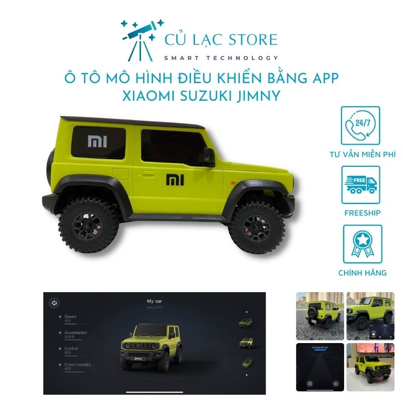 Xiaomi Suzuki Jimny - Ô tô điều khiển từ xa thông minh