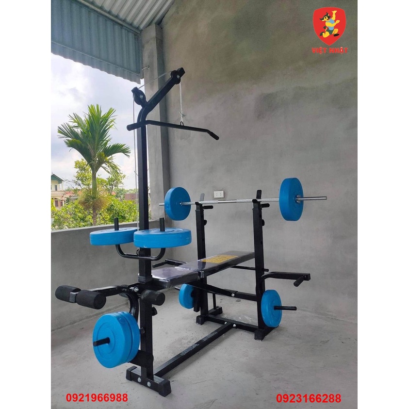 Giàn tạ ghế tạ tập tạ tại nhà