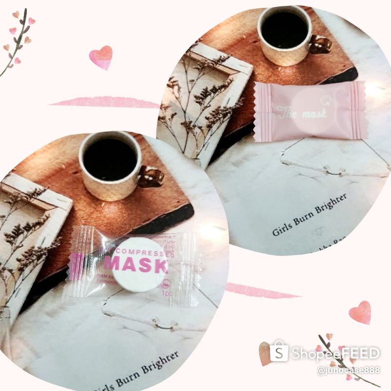 Mặt nạ giấy nén dưỡng da hình viên kẹo🍬 dùng 1 lần | BigBuy360 - bigbuy360.vn