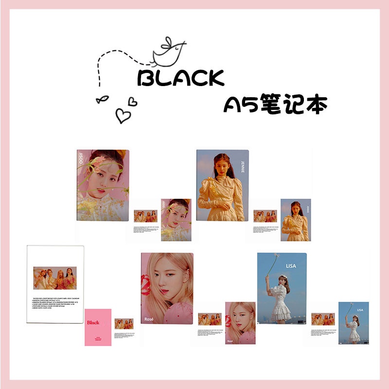 Mini book Jisoo thành viên nhóm nhạc Blackpink xinh xắn