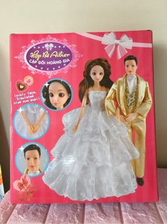 Búp bê cặp đôi hoàng gia LM