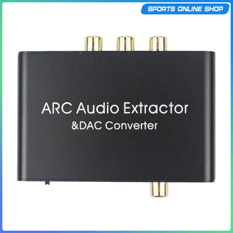 Bộ Chuyển Đổi Âm Thanh Đồng Trục Kỹ Thuật Số 192khz Dac Sang Analog L / R 3.5mm Cho Hdtv