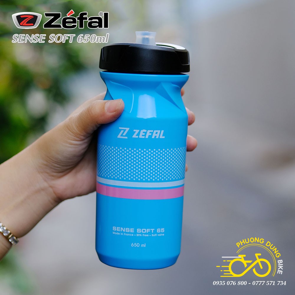 Bình nước xe đạp ZEFAL SENSE SOFT 650ml