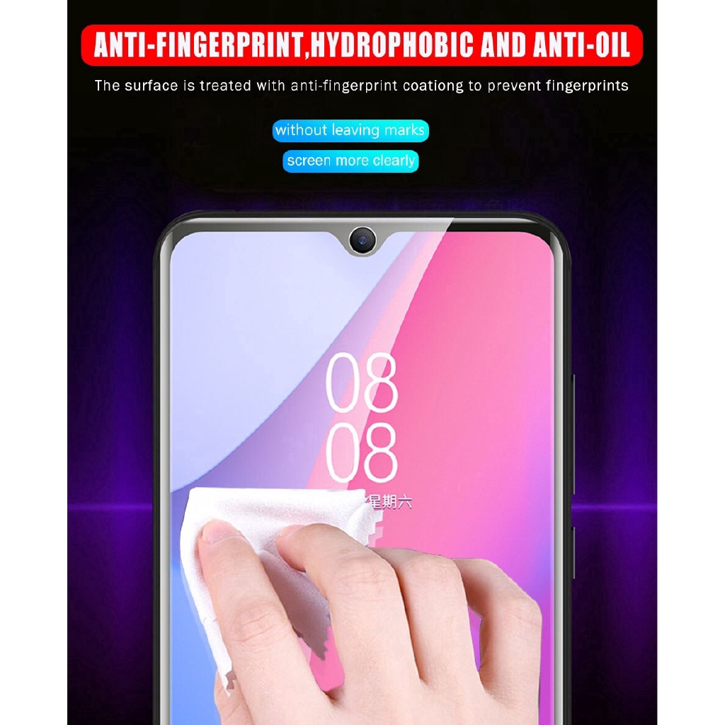 Kính Cường Lực Bảo Vệ Toàn Màn Hình 20d Cho Xiaomi Redmi Note 8 Pro