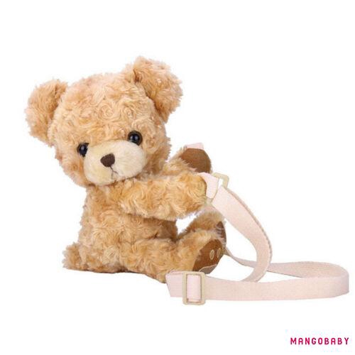 Túi xách vải bông hình gấu teddy xinh xắn