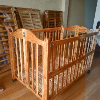 Cũi giường xếp 2 tầng(120-75-87cm)