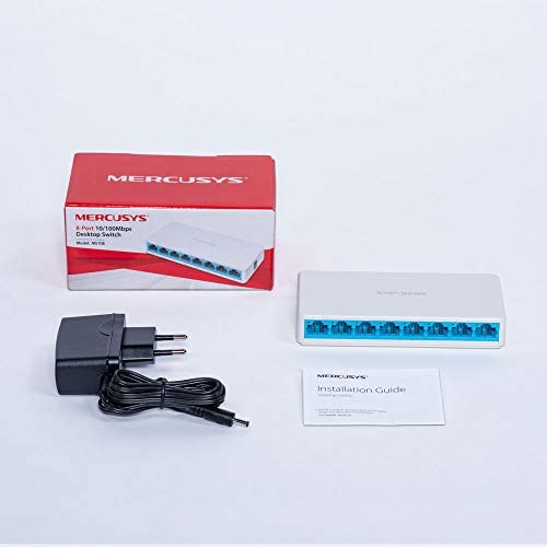 Bộ Chia Mạng Lan 8 Cổng Mercusys MS108G 8-Port 10/100/1000 Mbps