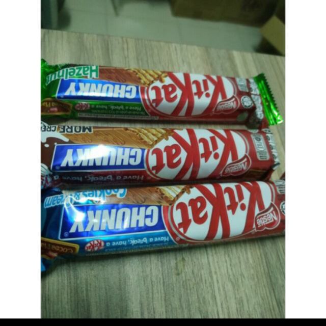 Kitkat chunky cookies đủ vị 38g