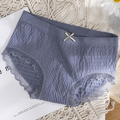 Quần  Lót Nơ Viền Ren Xịn FREESIZE DÃN 4 CHIỀU GIÁ RẺ NHẤT