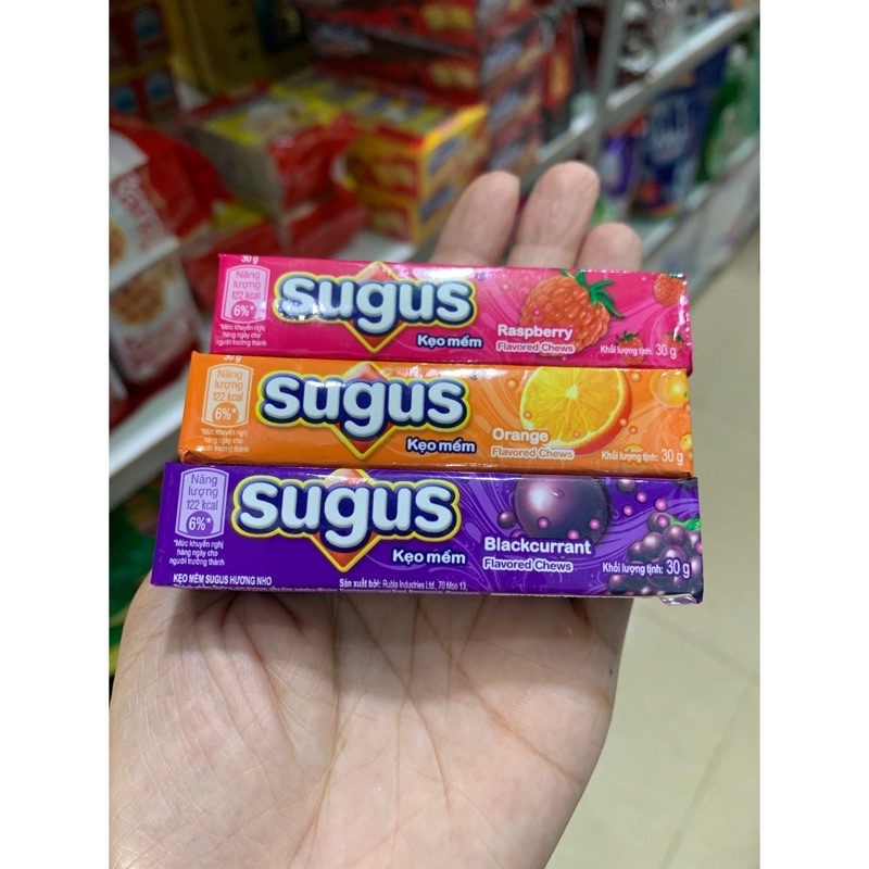 Kẹo mềm Sugus hương trái cây 30g