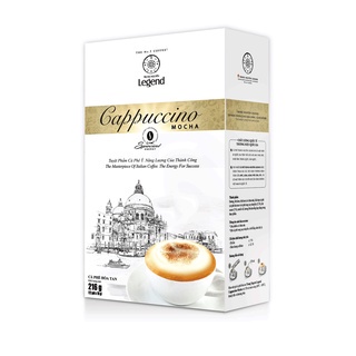 [Trung Nguyên Ecoffee] Cà phê Hòa Tan Cappuccino Mocha - Hộp 12 gói - Trung Nguyên Legend
