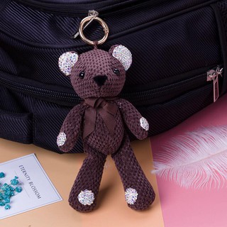 Móc Khóa Gấu Teddy Lấp lánh