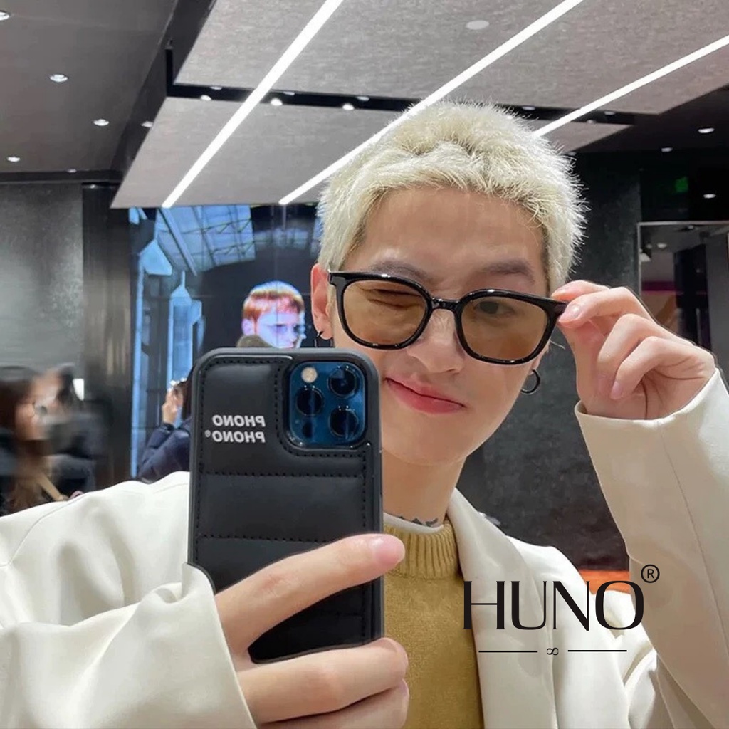 Kính râm Nam Nữ HUNO cao cấp mẫu mới 2023 siêu HOT với thiết kế gọng đơn giản nhưng không kém sang trọng - K37