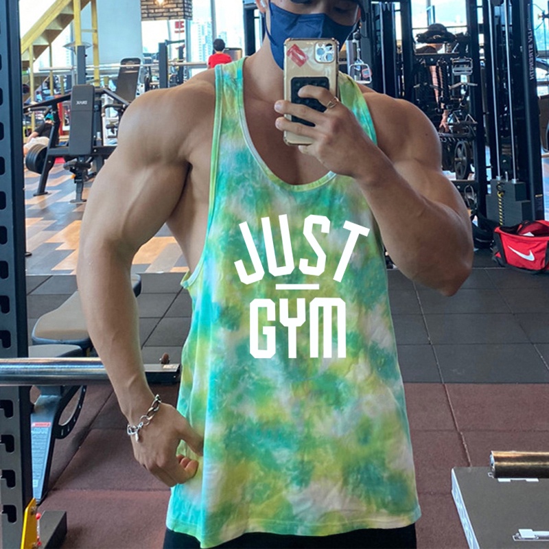 Áo Ba Lỗ Thể Thao Họa Tiết Rằn Ri Mau Khô Thời Trang Mùa Hè