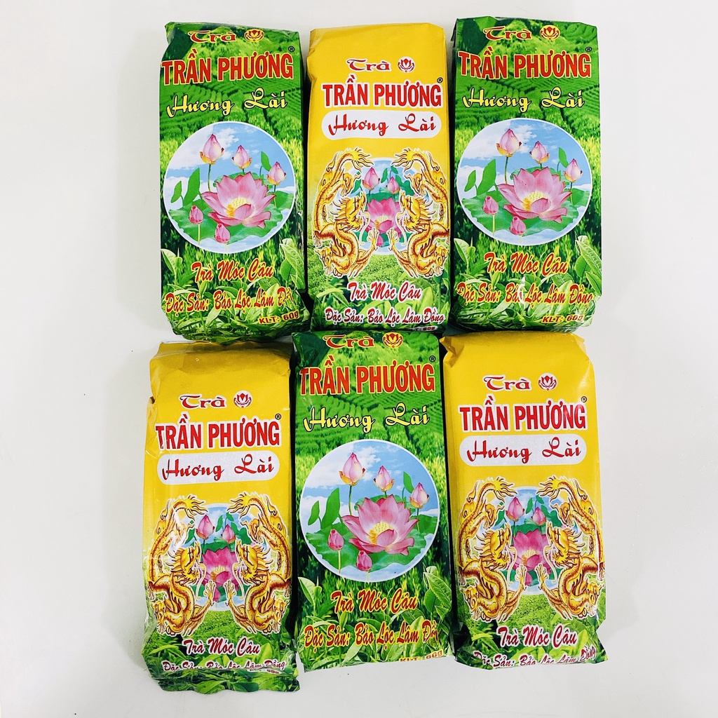Combo 4 gói trà móc câu hương lài Trần Phương  loại ngon đặc biệt