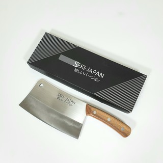 DAO CHẶT XƯƠNG SEKI JAPAN NỘI ĐỊA NHẬT, làm từ thép cao cấp không gỉ, dao nặng giúp dễ chặt xương