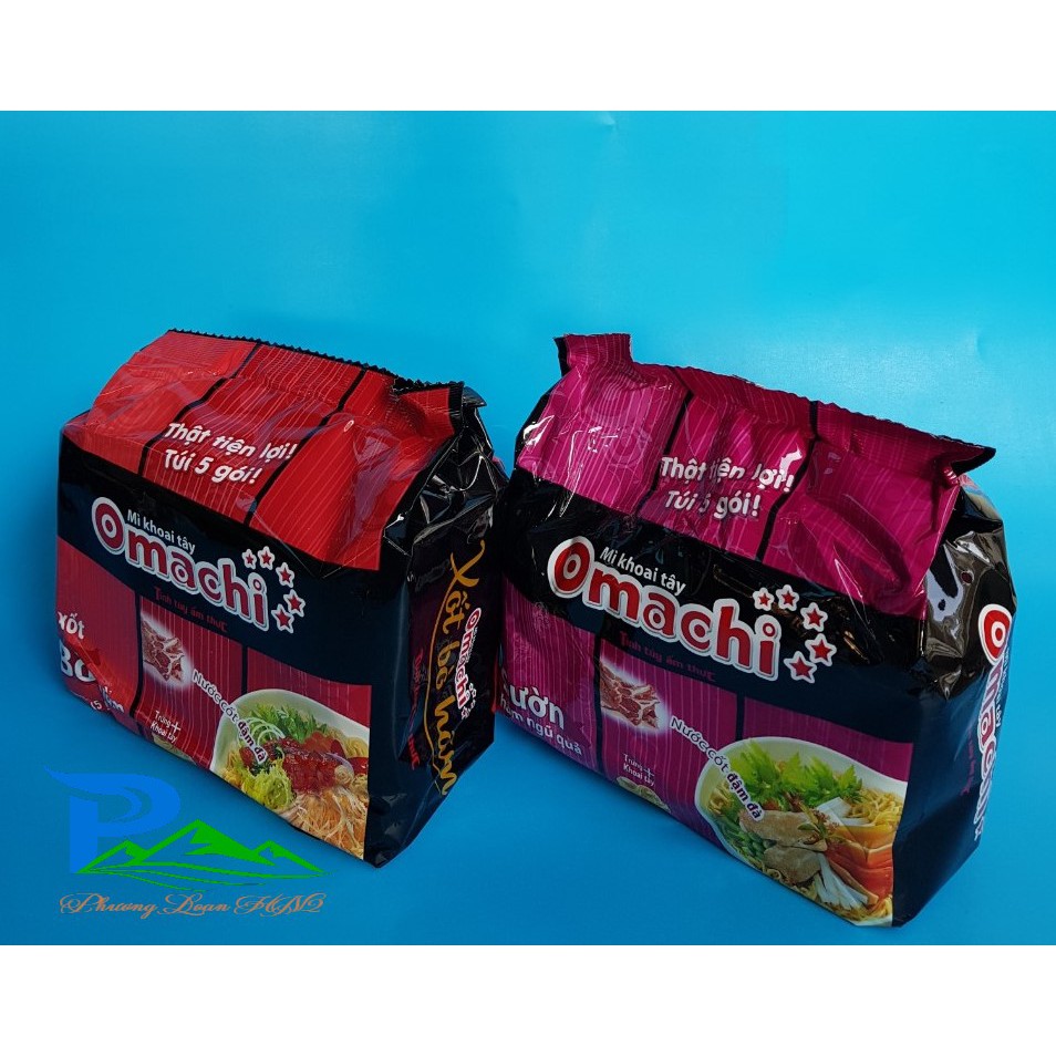 Mì Omachi khoai tây - thùng 30 gói x 80g