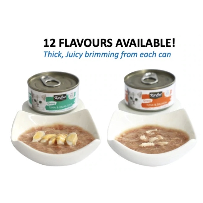 PATE GRAVY KITCAT - PATE CAO CẤP CHO MÈO HỘP 70G