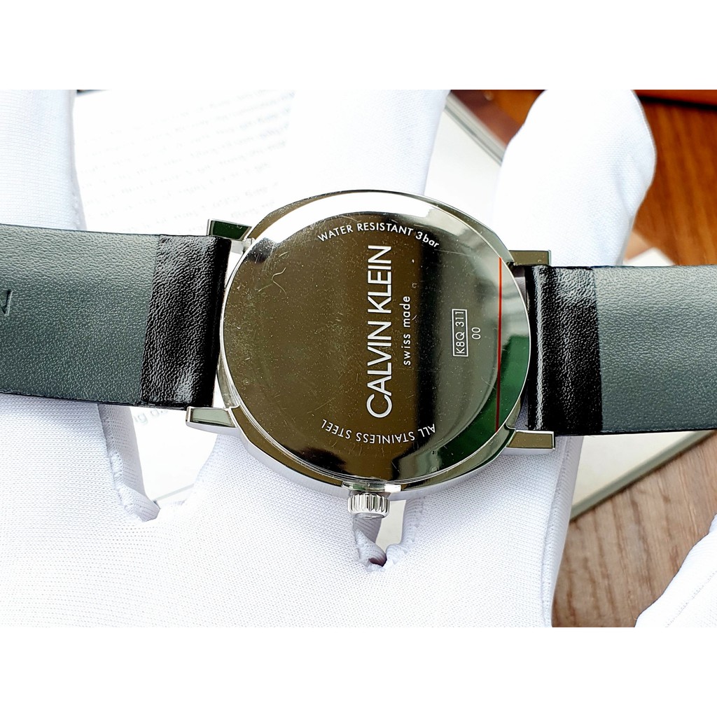 Đồng hồ nam Calvin Klein Posh Quartz Silver Dial Men's Watch K8Q311C6