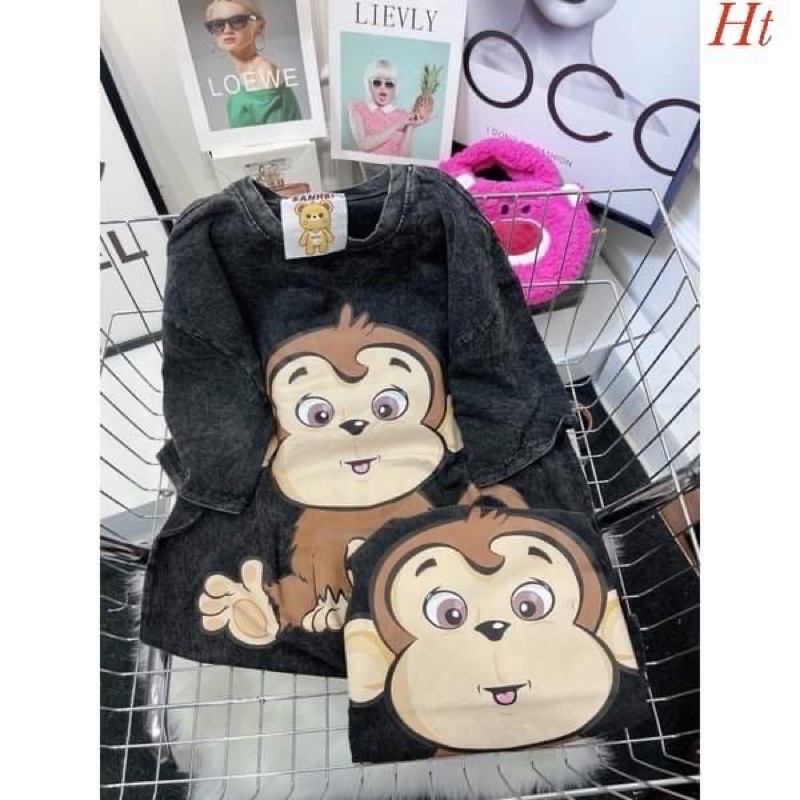 Áo loang khỉ ngồi H2A868