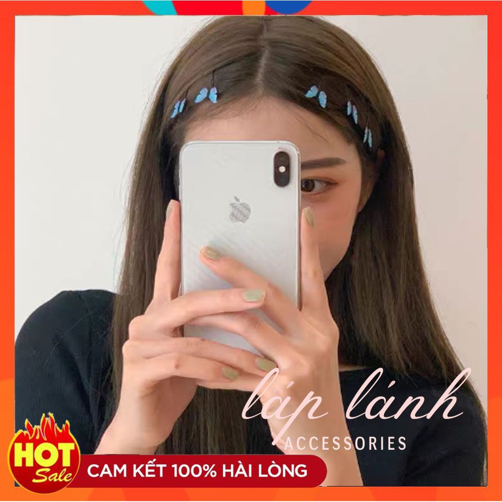 [Có sẵn] Kẹp tăm cài tóc hình bướm nhỏ