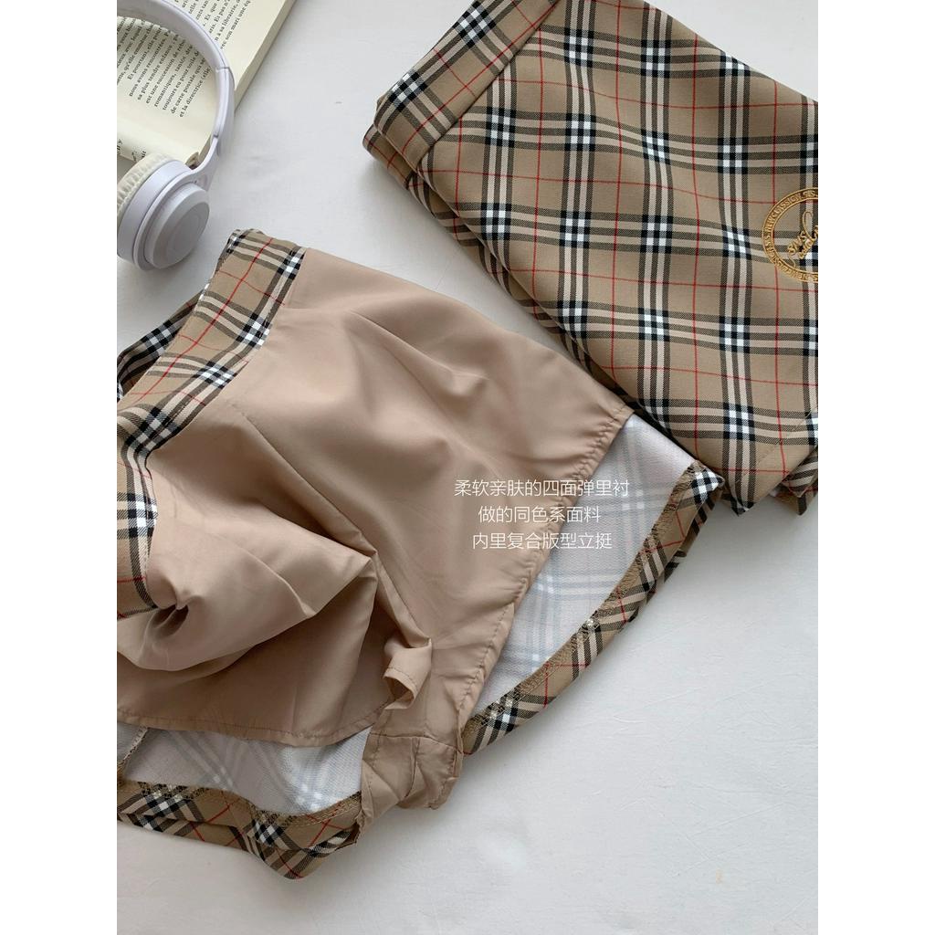 Chân Váy Sọc Ca Rô Dáng a Lưng Cao Thời Trang Sành Điệu 68428