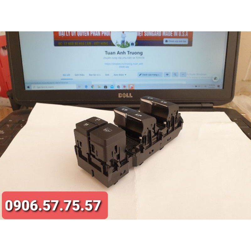 Công tắc lên kính có đèn
