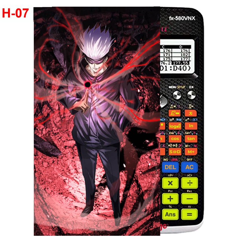 Decal Máy tính CASIO fx570, fx580 anime Jujutsu Kairen