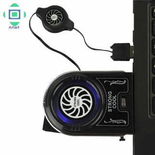 Quạt hút gió tản nhiệt thiết kế mini dùng cho Laptop