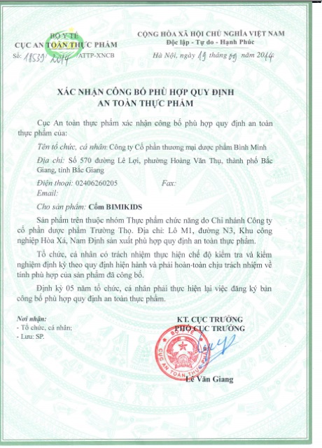 Cốm tăng sức đề kháng bimikids (Luôn sẵn hàng) | BigBuy360 - bigbuy360.vn