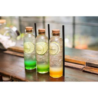 BỘ 3 CHAI THỦY TINH NÚT BẦN 350ML