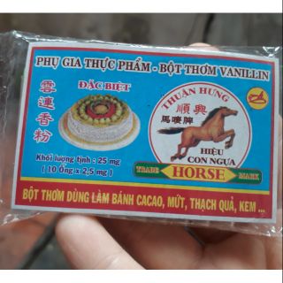 10 ống bột thơm vani Thuận Hưng 10k