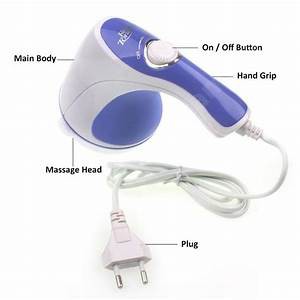 Máy massage cầm tay Relax Tone Model 116 giúp thư giãn, giảm đau mỏi cơ bắp, giảm mỡ thừa hiệu quả, làm thon gọn cơ thể