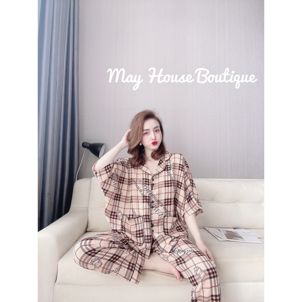 [ Bigsize 40-100kg] Bộ Cánh Dơi Lụa Mango Cao Cấp Mặc Nhà Cho Nàng Múp | BigBuy360 - bigbuy360.vn