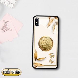 Ốp lưng kính 3D 12 con giáp - iphone x, xs
