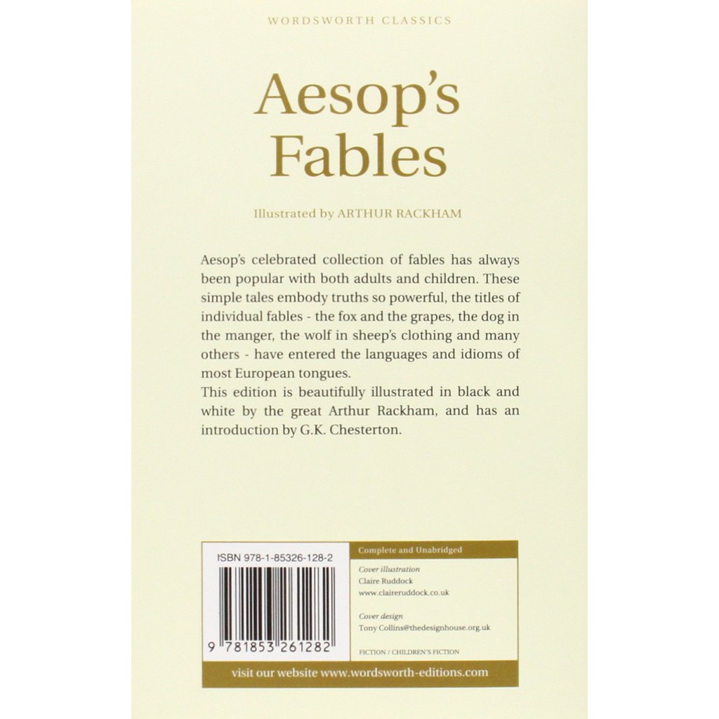 Truyện cổ tiếng Anh - Aesop’s Fables