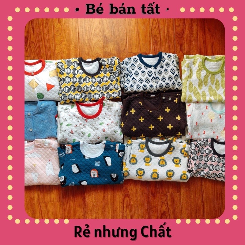 Bộ chần bông bé gái/ bé trai xuất Hàn ☀️LẺ SIZE+SALE SHOCK☀️  từ 2 đến 6 tuổi