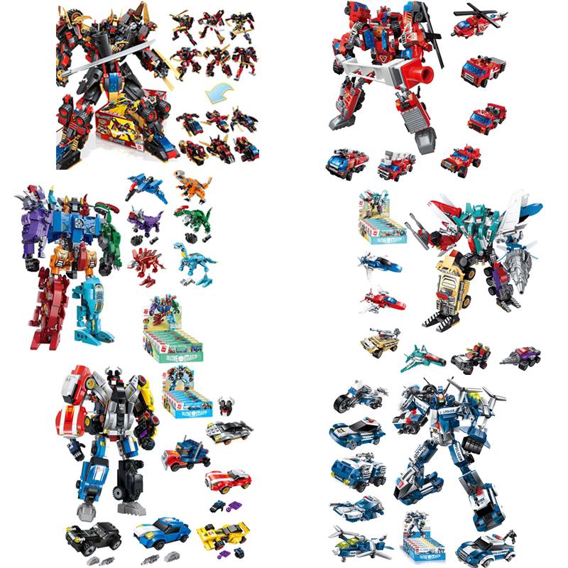 Lego đồ chơi thông minh xếp hình mô hình siêu nhân robot khủng long trí tuệ 6 trong 1 cho bé ( hàng sẵn )