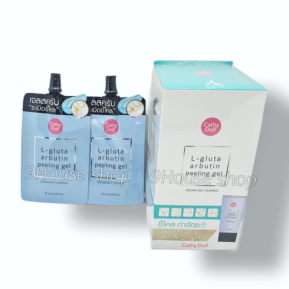 01 Gói Gel Lột L-gluta Arbutin Tẩy Tế Bào Da Chết Cathy Doll