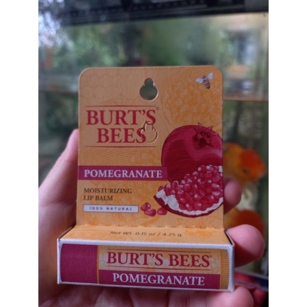 son dưỡng môi thiên nhiên burt's bee 4,25gr