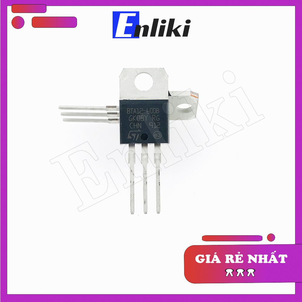 BTA12-600B 12A 600V TRIAC TO220 | WebRaoVat - webraovat.net.vn