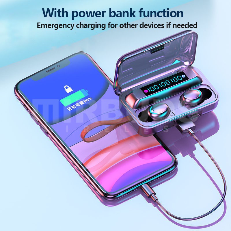 Tai nghe Bluetooth không dây Amoi F9 Tws | BigBuy360 - bigbuy360.vn
