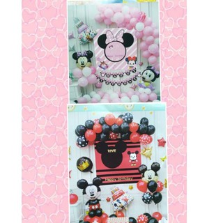Set trang trí sinh nhật chuột mickey,mẫu hot 2021 kèm banner