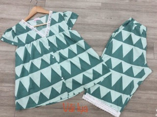 Bộ mặc nhà lụa cánh tiên